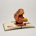 Fossilbrook 3D Dinosaur Pop-Up Book with Interactive Scenes, view 5