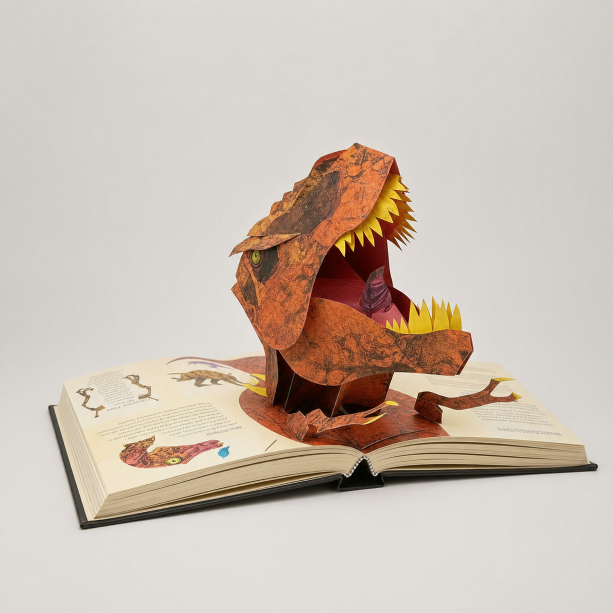 Fossilbrook 3D Dinosaur Pop-Up Book with Interactive Scenes, view 5