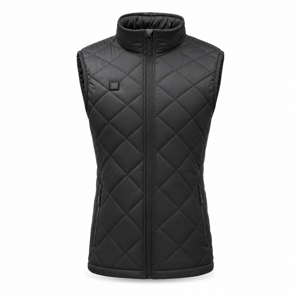 Wensley women's lightweight heated gilet in Black