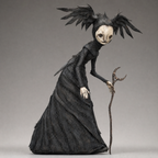 Hollowmarsh Creepy Witch Sculpture for Unique Halloween Decor, view 4