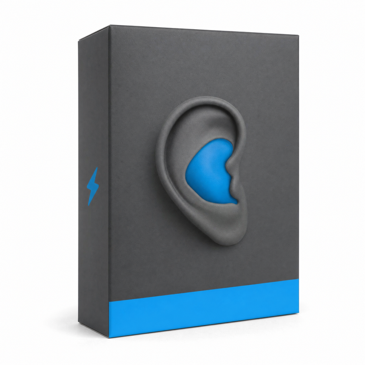 Quietnest Noise-Reducing Silicone Ear Plugs in Blue