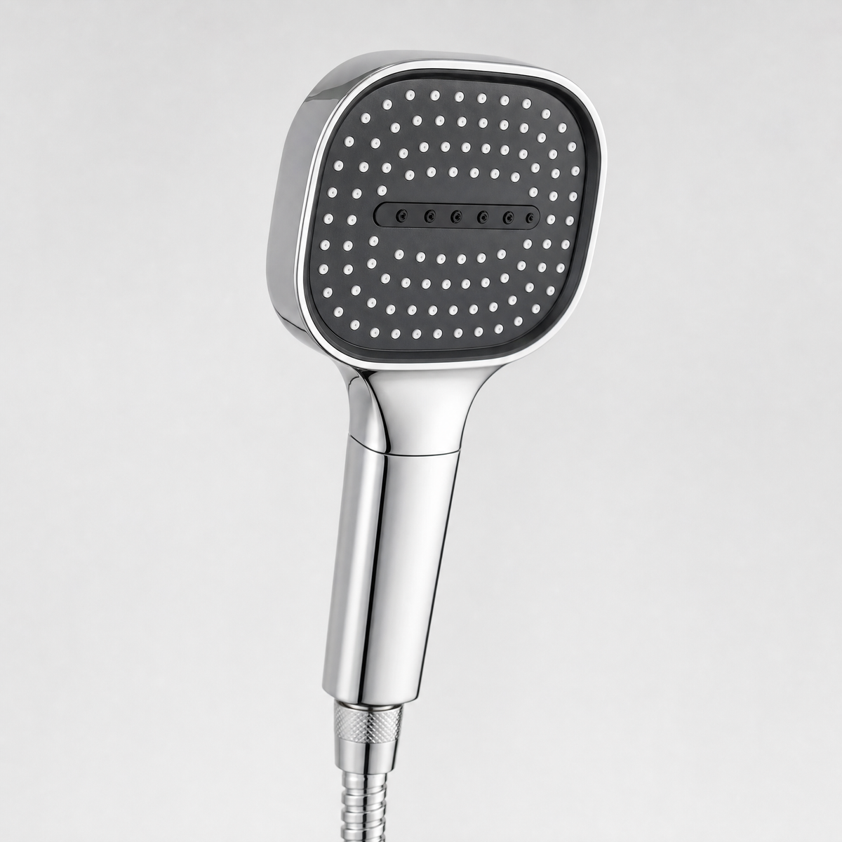 Rainlux Filtered Shower Head with High-Pressure Turbo Boost & 3 Spray Modes in Silver