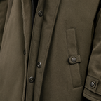 Northgale Men's Water-Resistant Trench Coat with Adjustable Hood, view 2