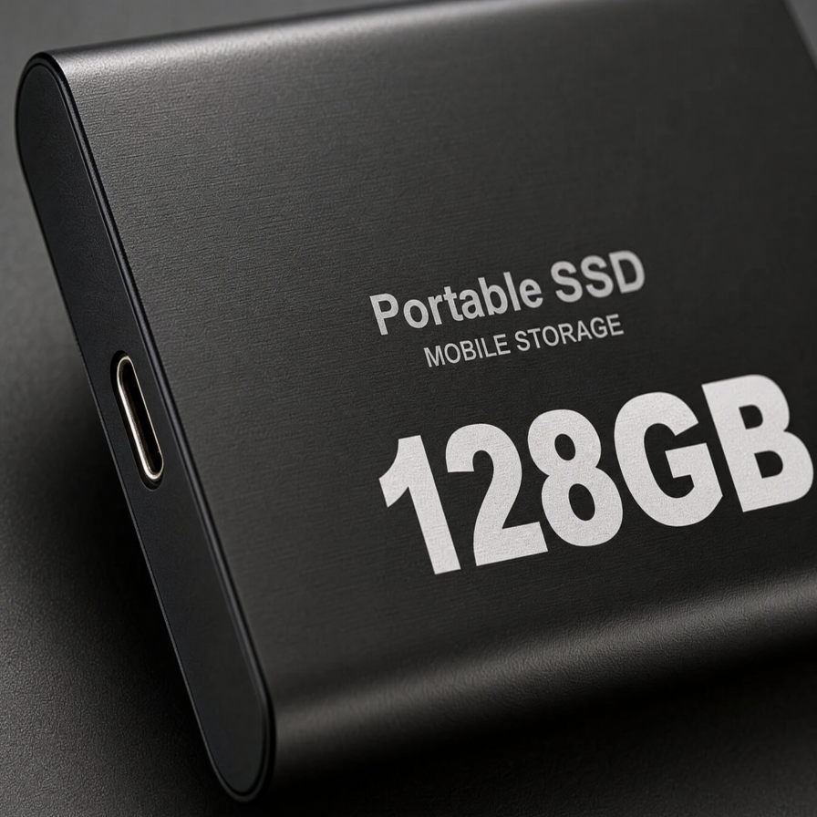 Portable SSD Drive with High-Speed USB-C Data Transfer, view 2