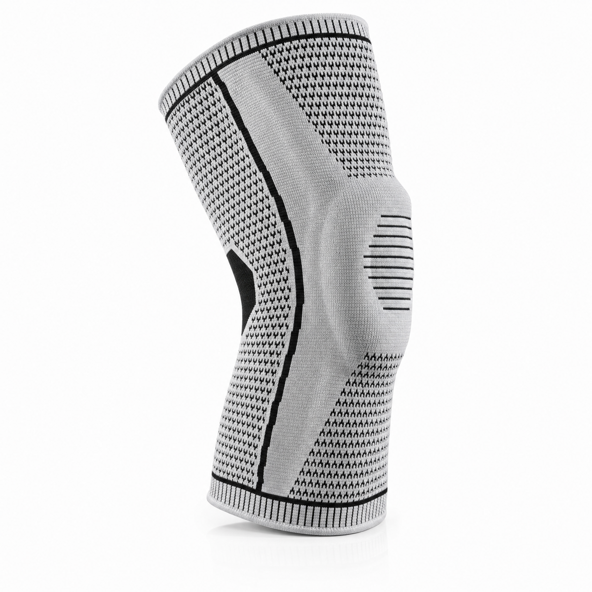 Fleximove Compression Knee Brace with Stability Splints in Grey