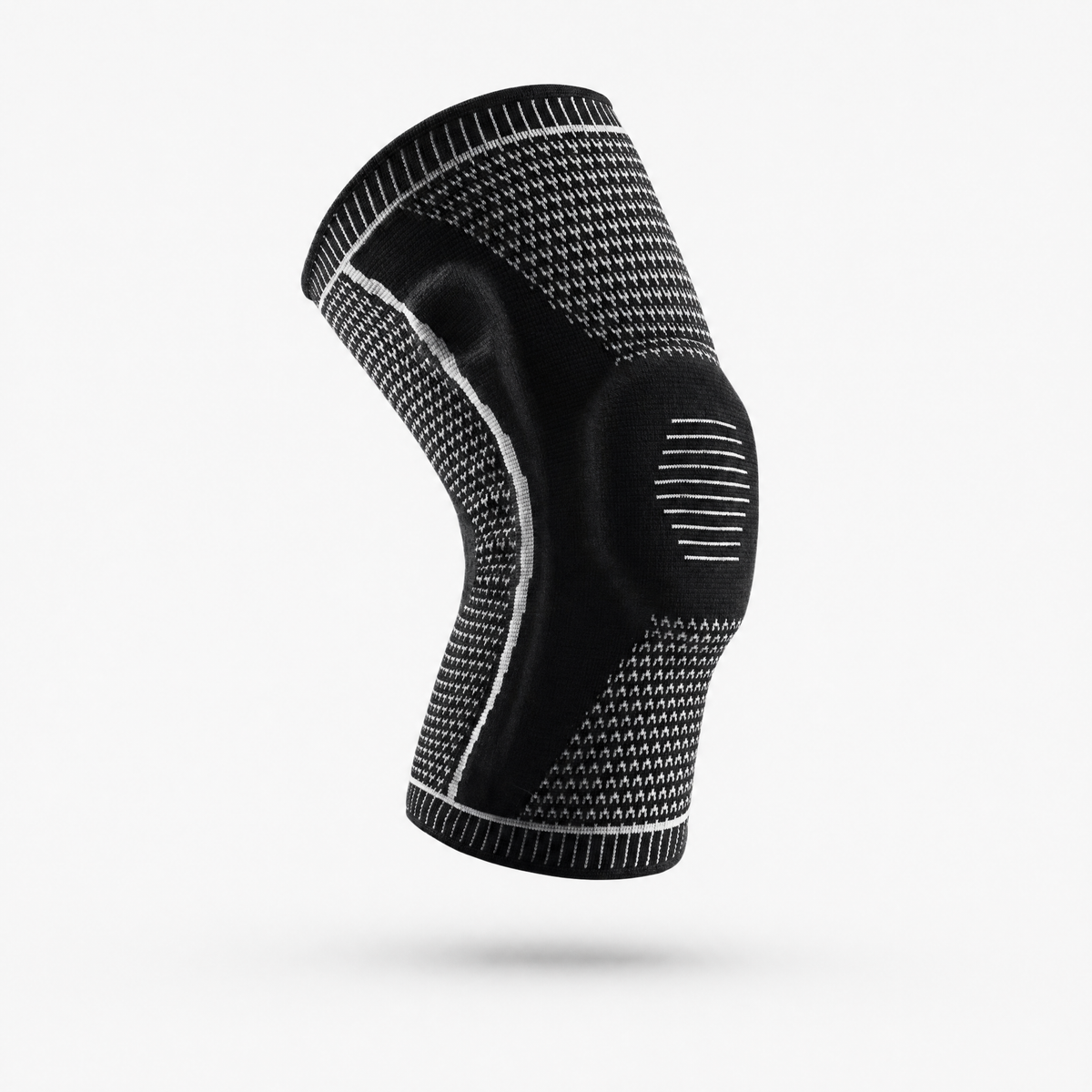 Fleximove Compression Knee Brace with Stability Splints in Black
