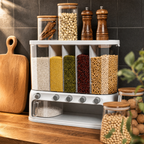 Millhouse Multi-Compartment Kitchen Grain Dispenser