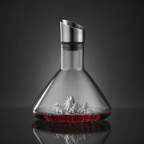 Alpine Crystal Wine Decanter, view 4