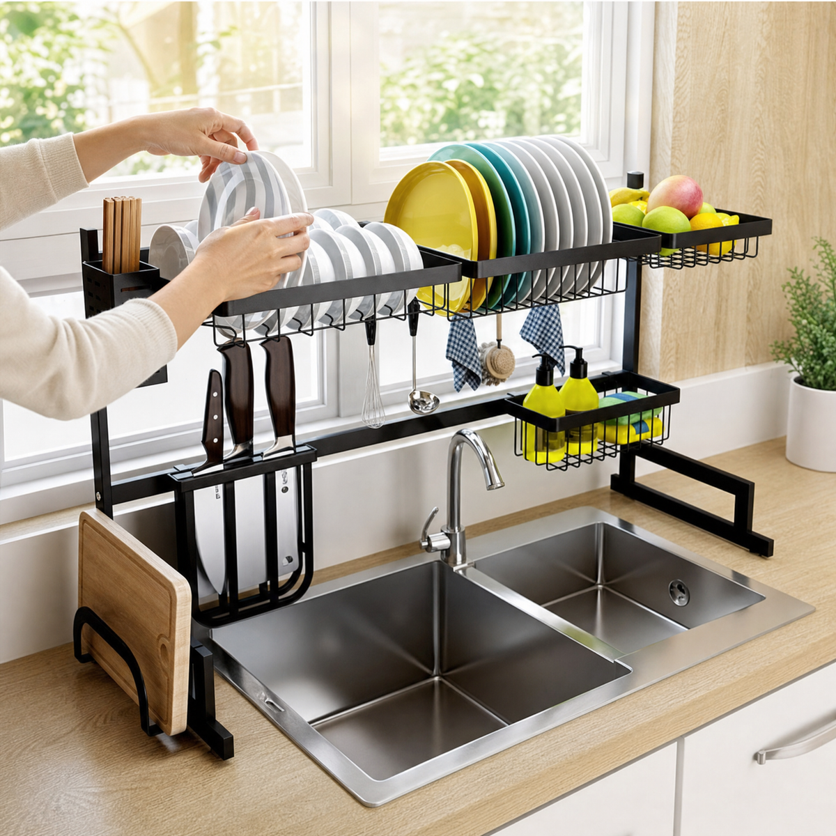 Bridgeway Kitchen Dish Drying Rack, view 3