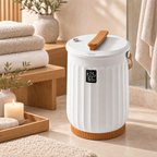 Steamhaven Electric Towel Warmer with Digital Timer & Aromatherapy
