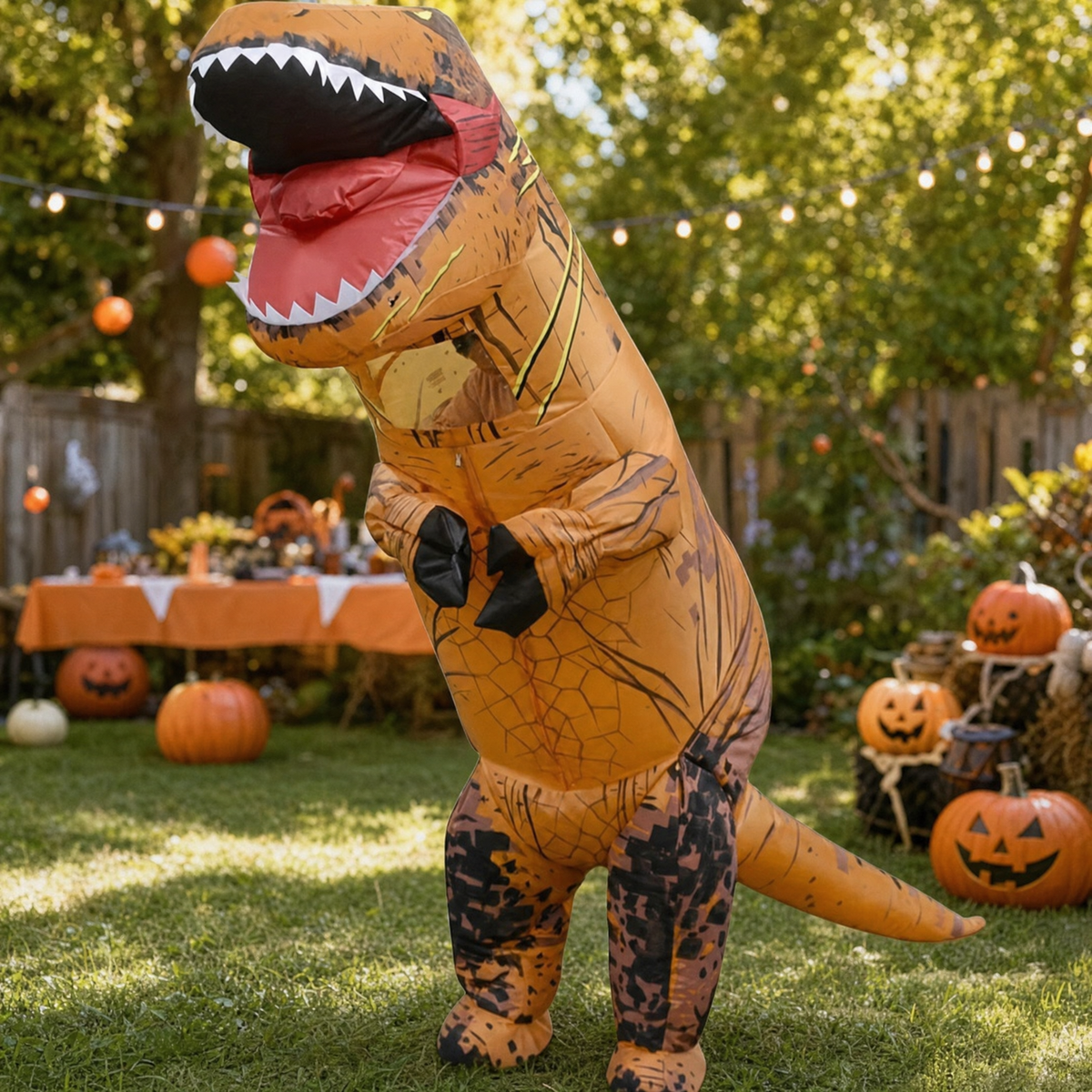 Trexplay Inflatable Dinosaur Costume for Kids