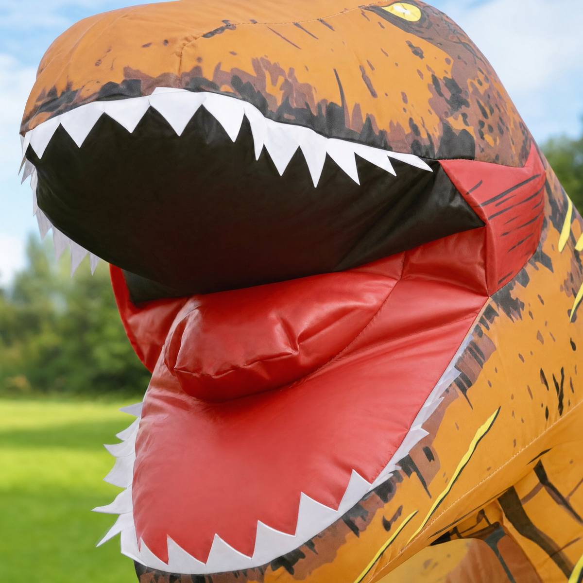 Trexplay Inflatable Dinosaur Costume for Kids, view 2
