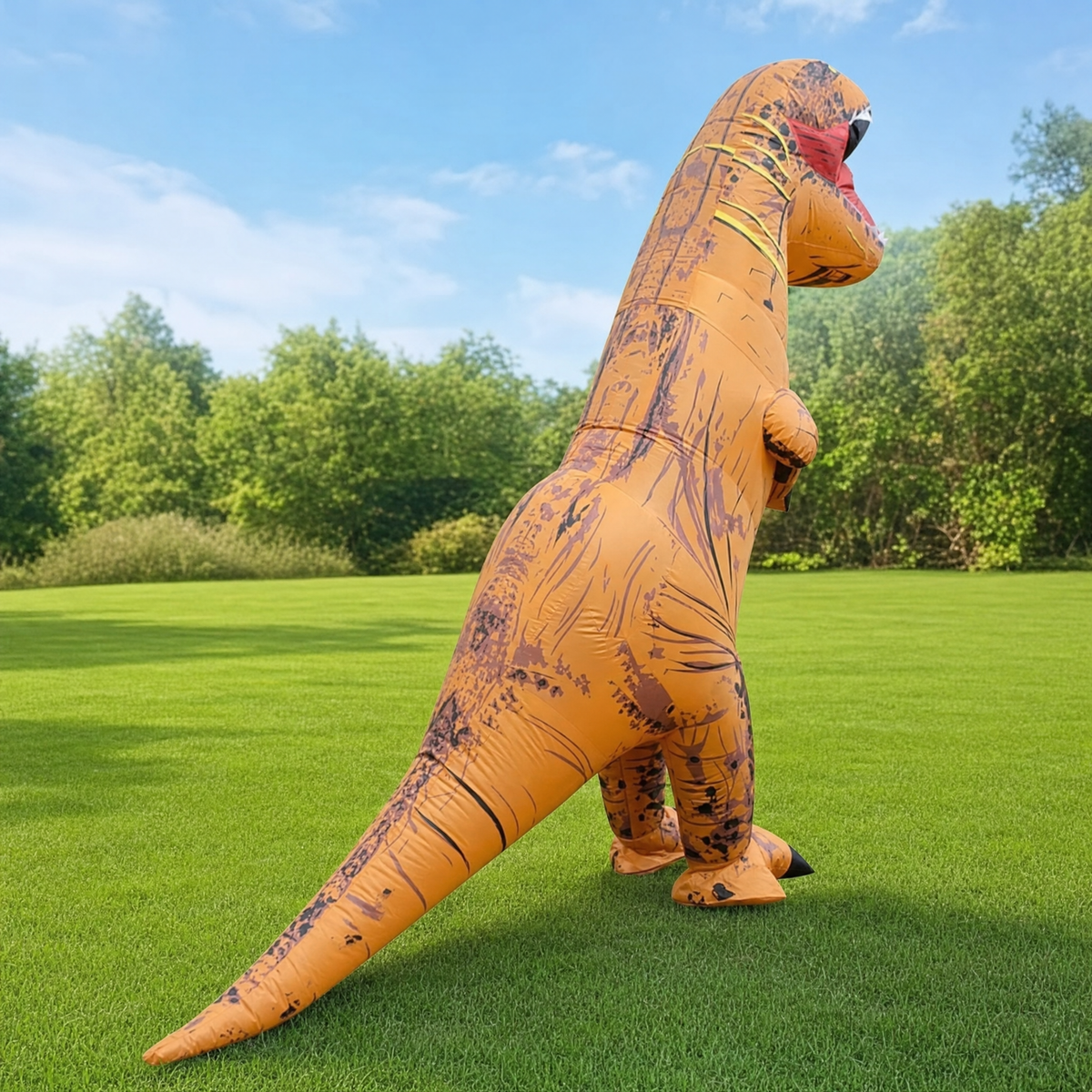 Trexplay Inflatable Dinosaur Costume for Kids, view 5
