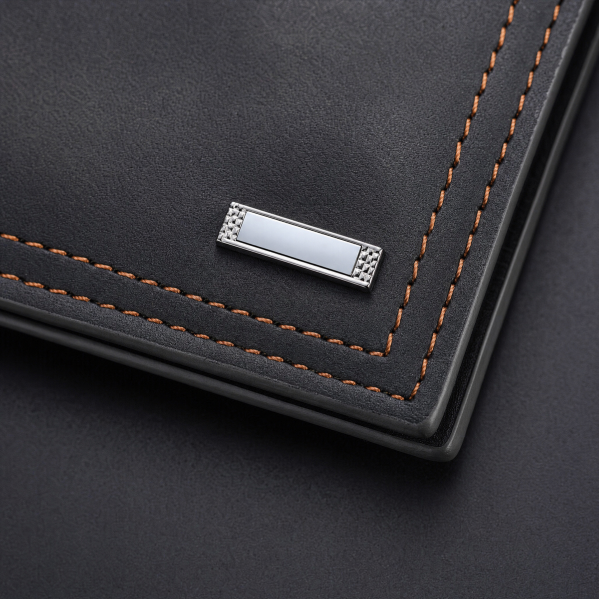 Corvin Premium Faux Leather Wallet with Multiple Card Slots, view 2