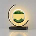 Duneglow LED Sand Art Table Lamp with 360° Rotation, view 5