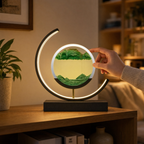Duneglow LED Sand Art Table Lamp with 360° Rotation