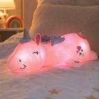 Glowpony Cosy Plush Unicorn Night Light, view 2