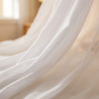 Close-up of the soft canopy fabric