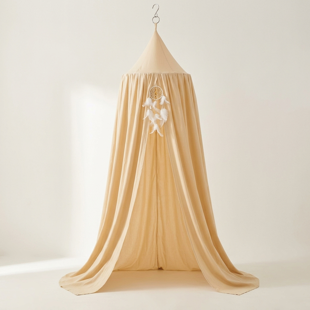 Khaki hanging canopy
