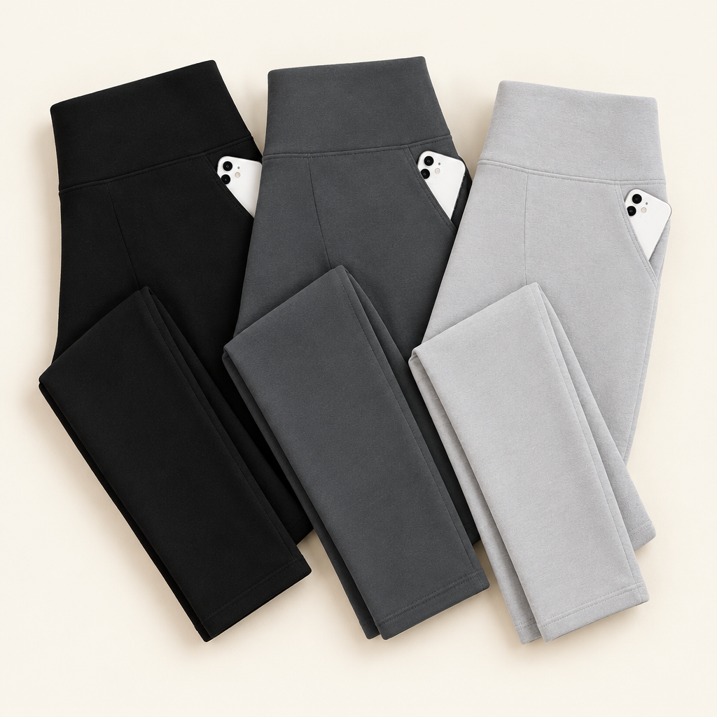 Thornby women's leggings 3-pack in Black / Grey / Light Grey