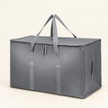 Stowley large storage bag with zip in grey