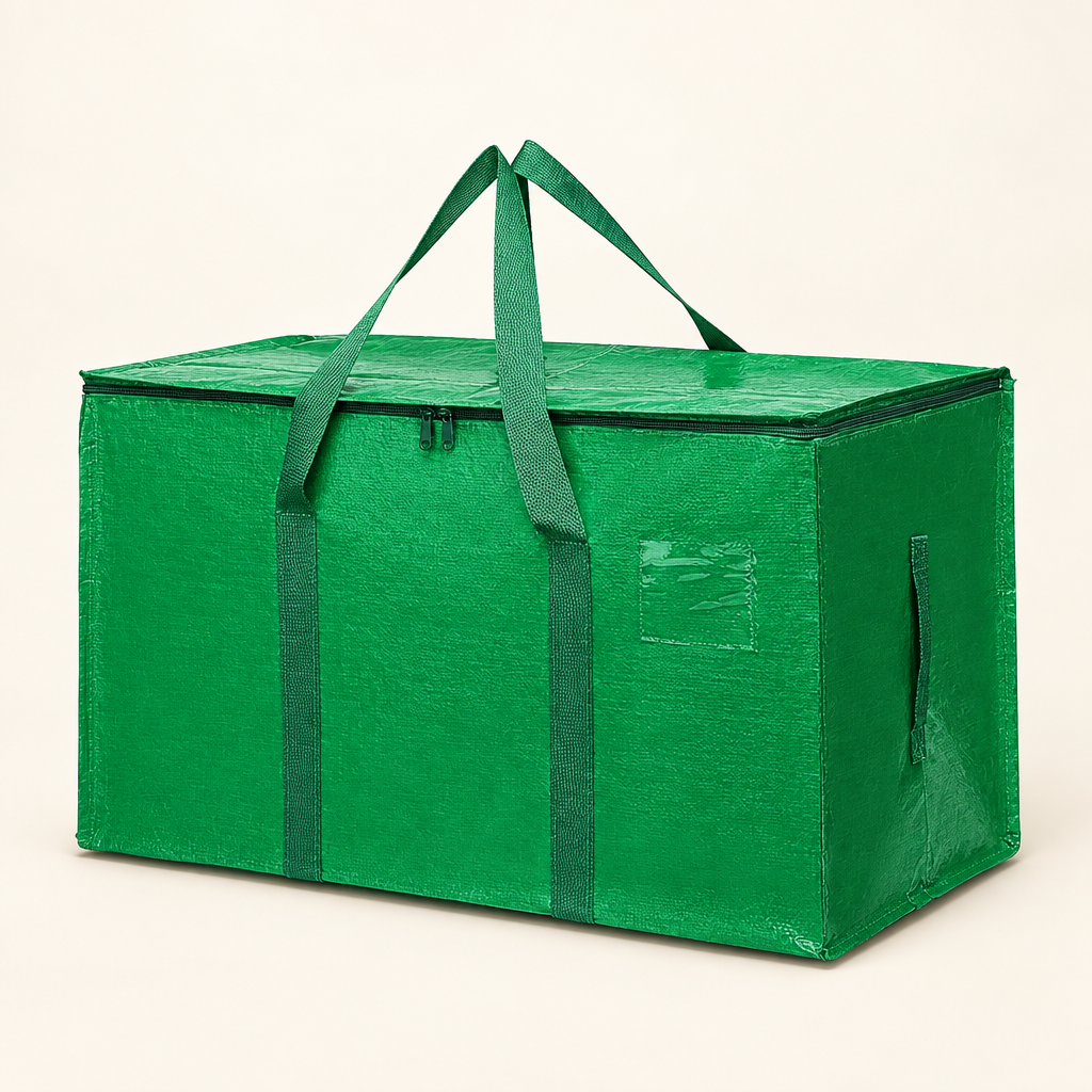 Stowley large storage bag in green