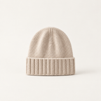 Kelso soft knit beanie in sand