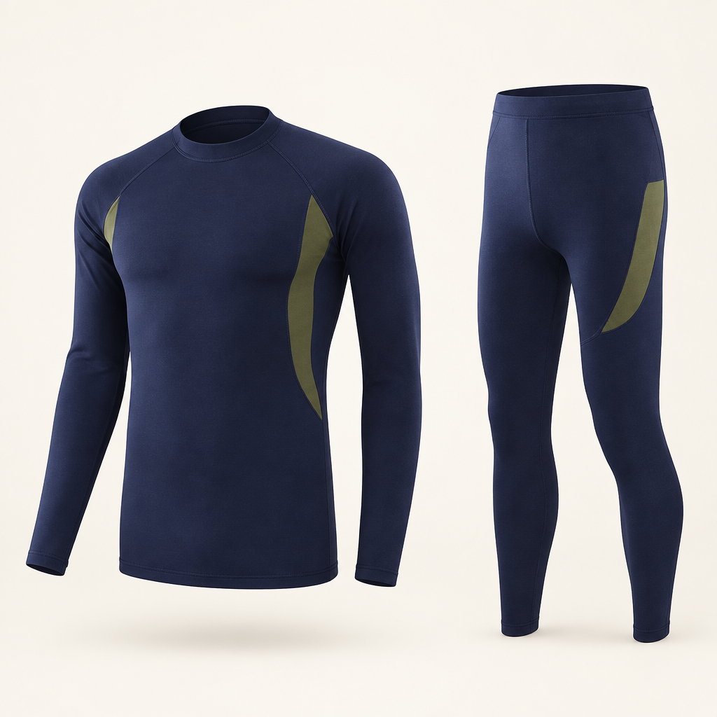 Cairnmore men's thermal base layer set in navy