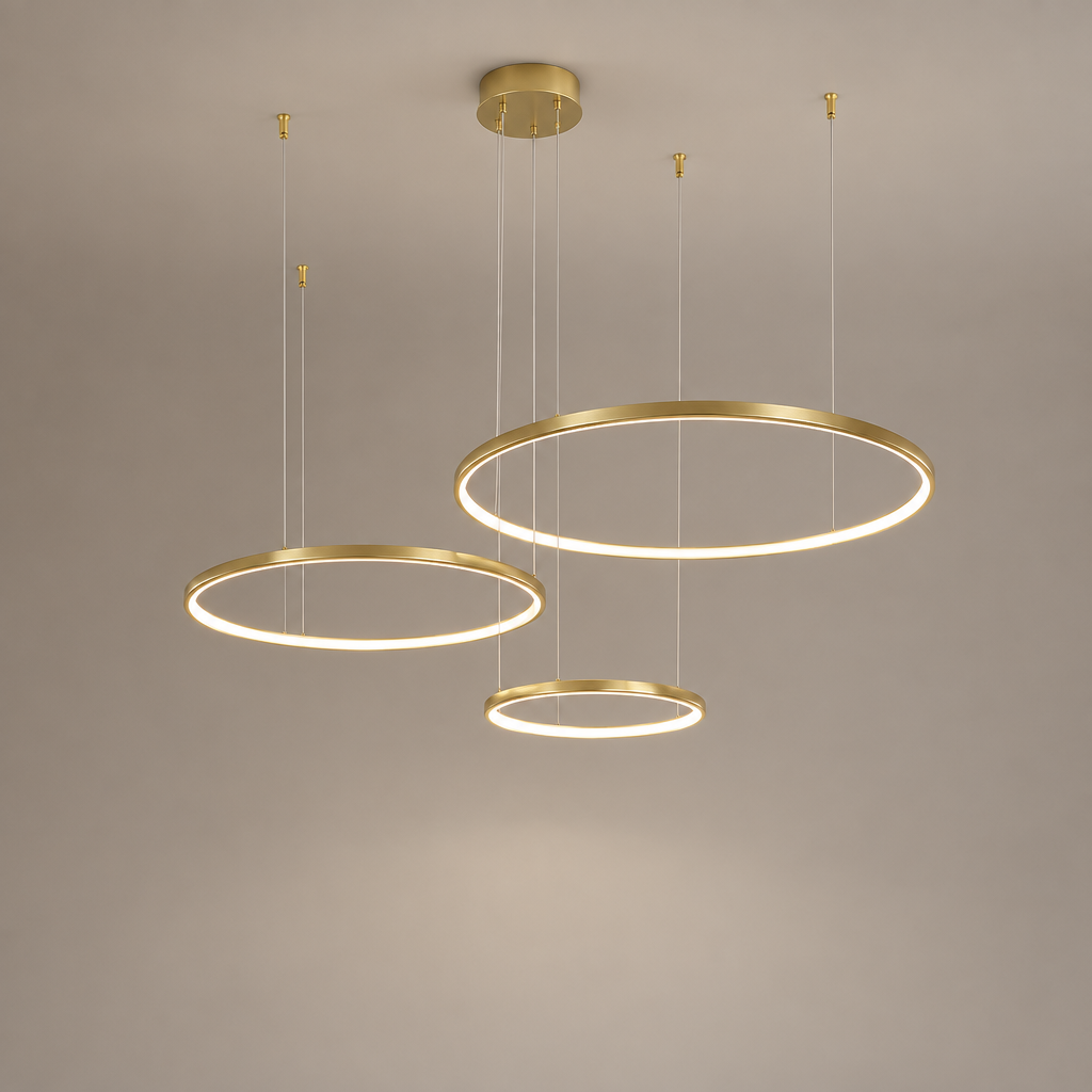 Aldgate | Gold Ring LED Pendant Light