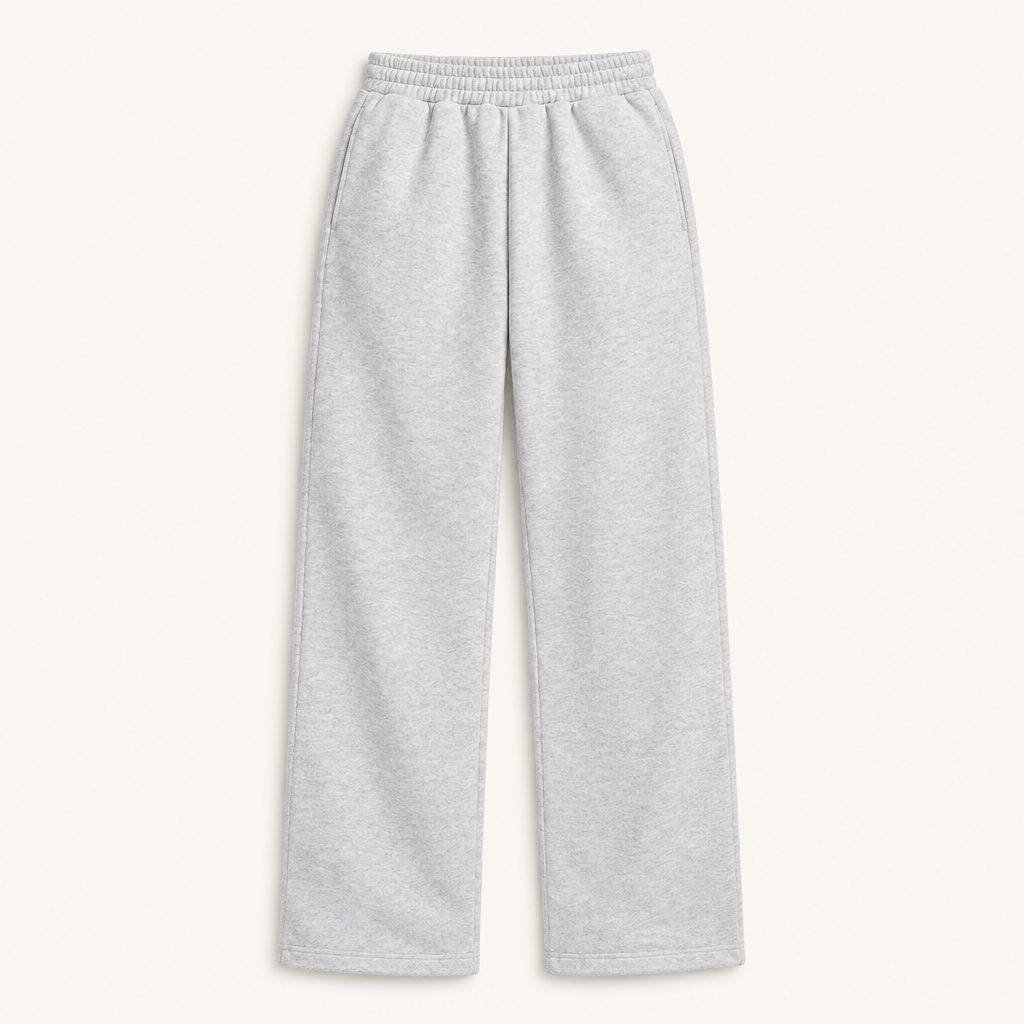 Ashdown women's straight-leg joggers in Light Grey