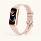 Whitby slim fitness tracker in Pink