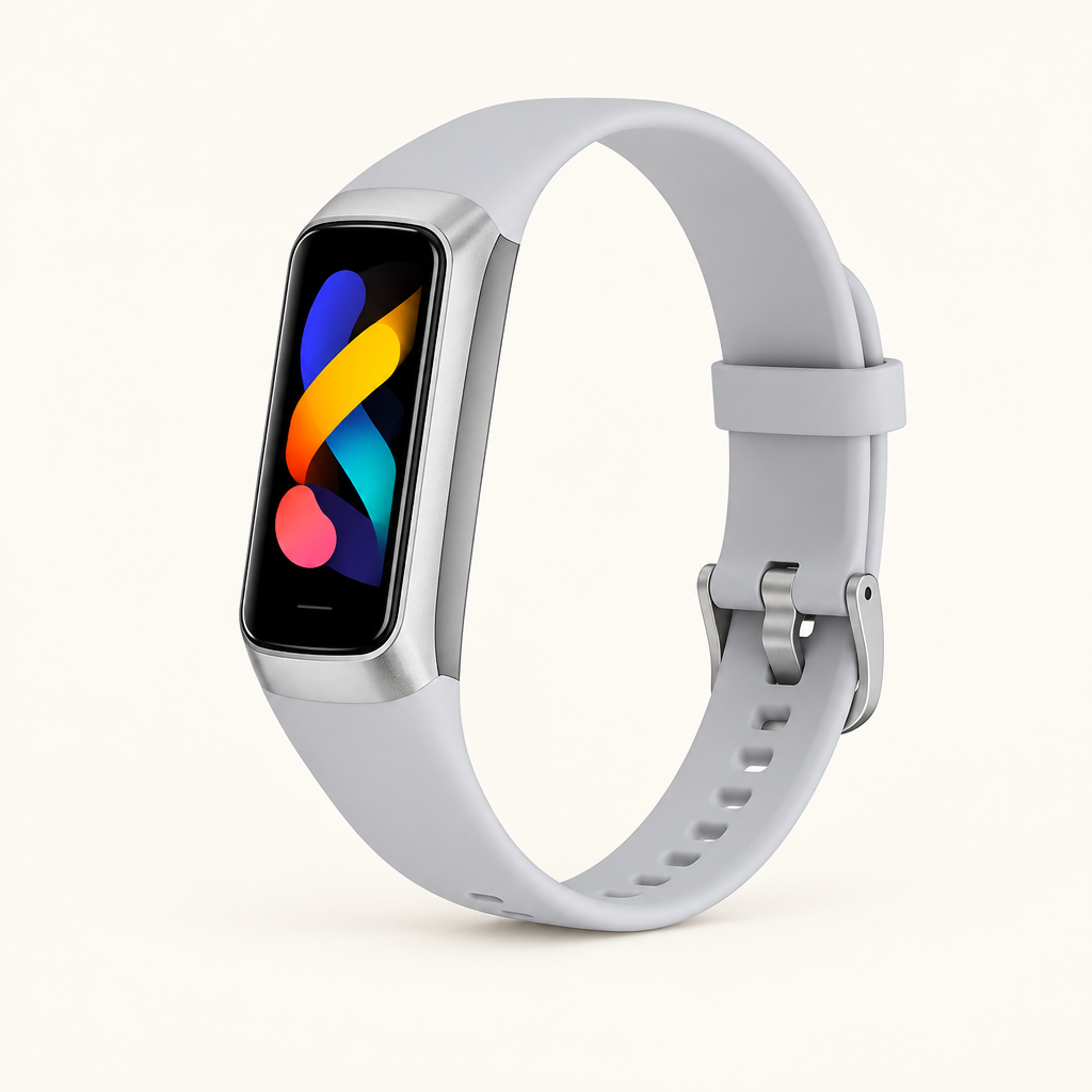 Whitby slim fitness tracker in Grey