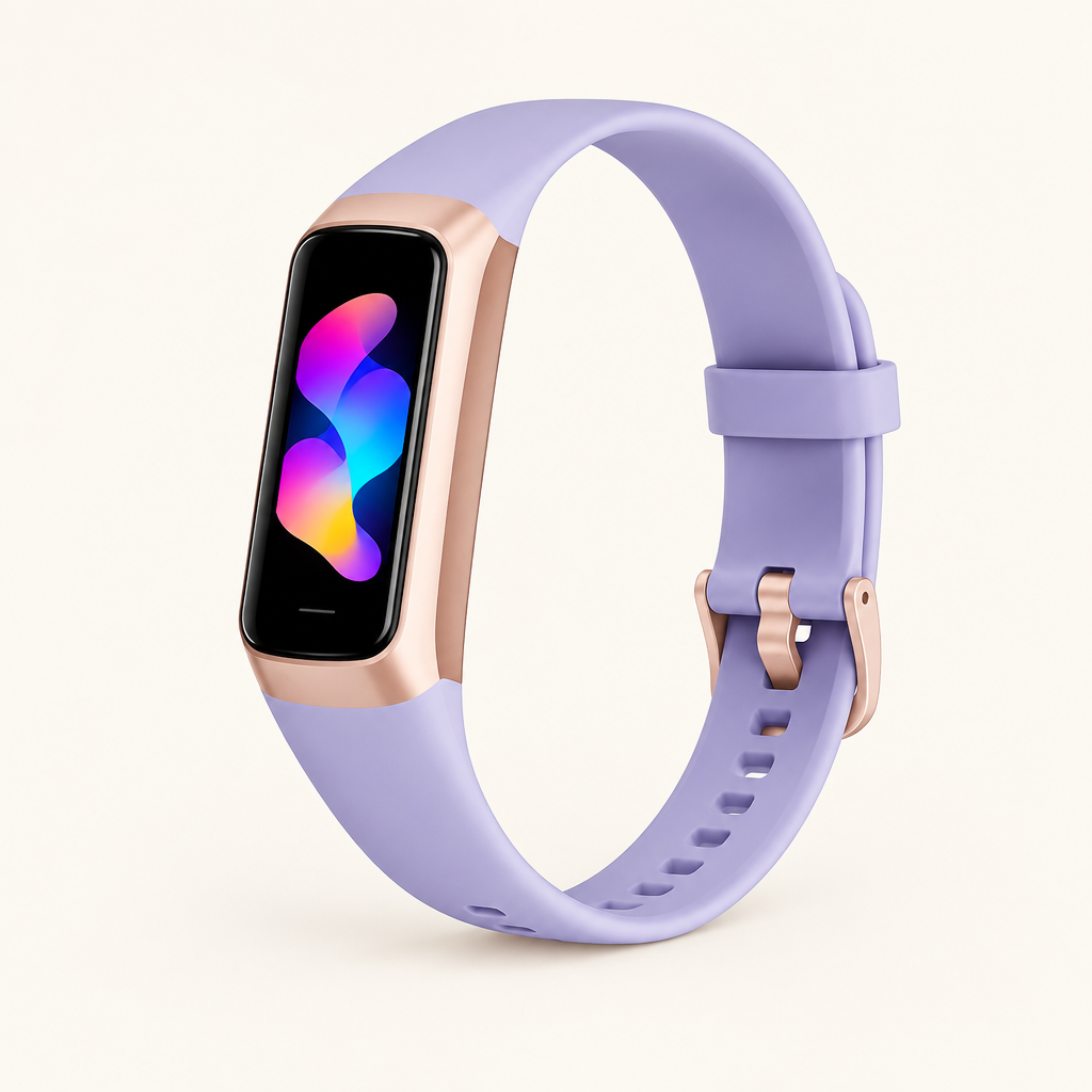 Whitby slim fitness tracker in Lilac