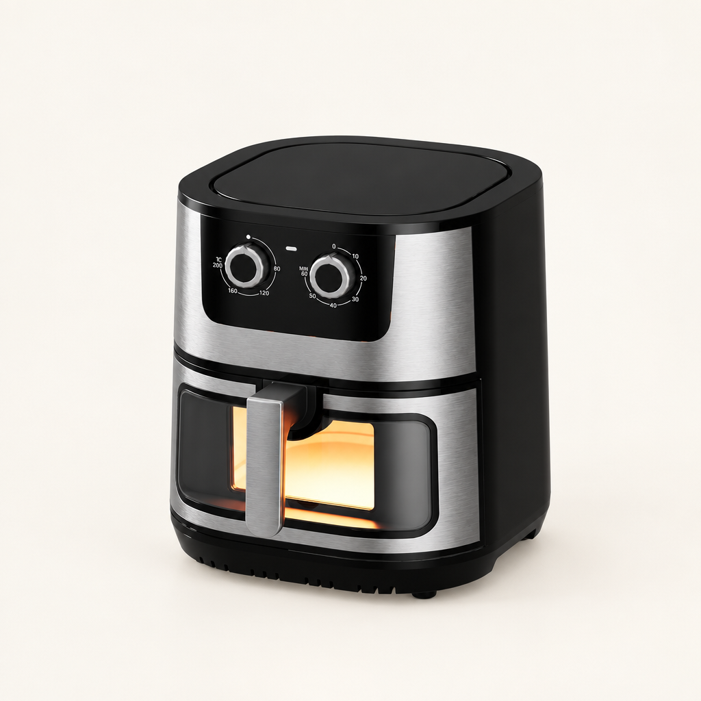 Ravensworth 4.5 L Black air fryer