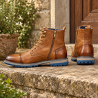 Thornbury boots side zip and patterned sole
