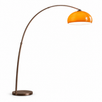 Haven Arc Floor Lamp with Dome Shade