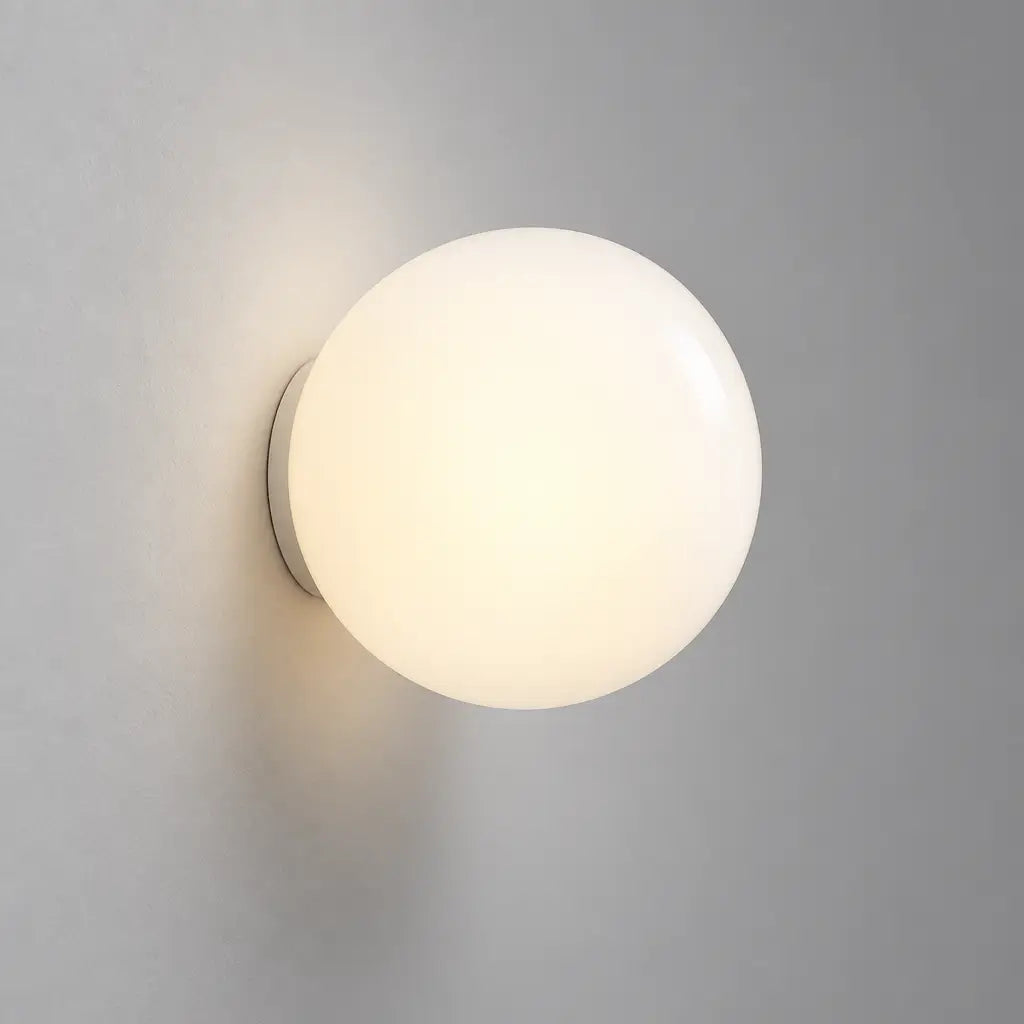 Selene Glass Globe Wall Light, view 2