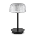 Aurora Fluted Cordless Table Lamp, view 5